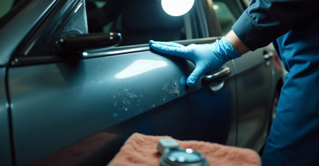 does paint correction fix scratches