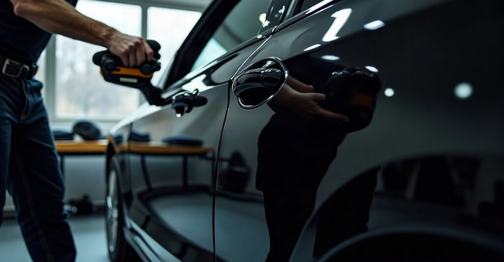 paint correction stages